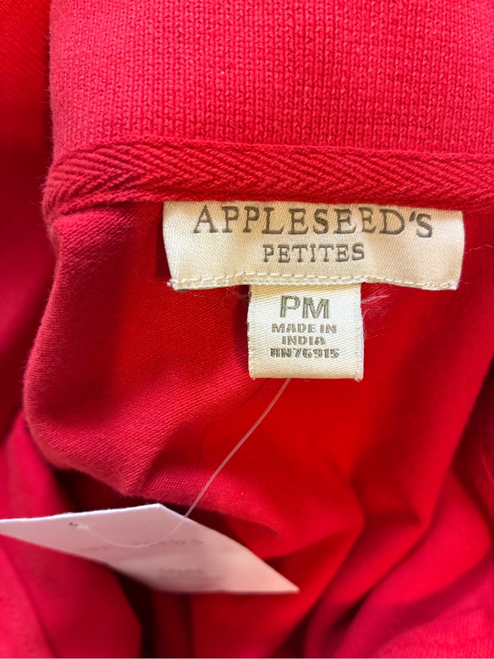 Polo Dress in Bright Red Short Sleeve - Appleseed - Picture 8 of 11